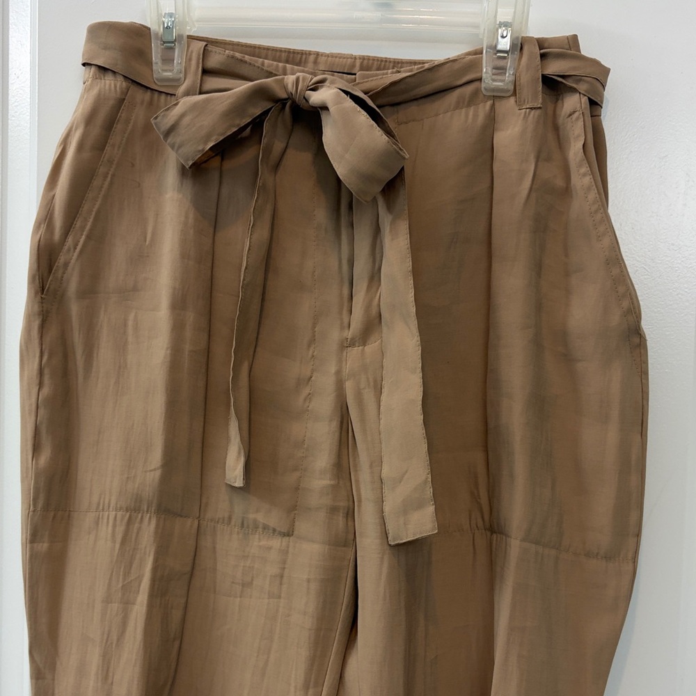 Zara Brown Belted Trousers